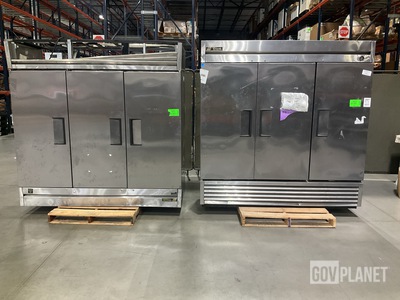 (1) True T-72 Refrigerator & (1) True TS-72F Refrigerator