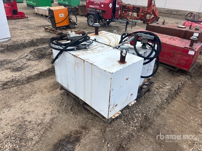 Quantity of (2) 100 gal Steel Diesel Fuel Tank