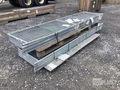 (10) Mobile Shelter Systems 55256B Cover Modular Storage Panel Assemblies