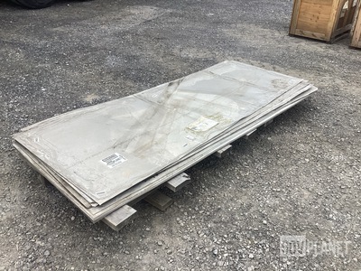 (43) 8' x 3' Metal Sheets