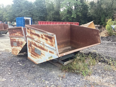 (2) Wright Self-Dumping Hoppers