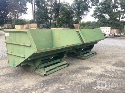 (2) Roura Self-Dumping Hoppers