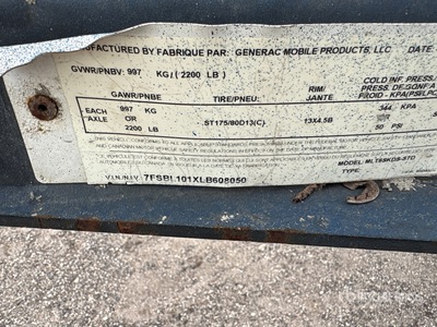 2020 Generac MLT6SKDS 6 kVA Light Tower