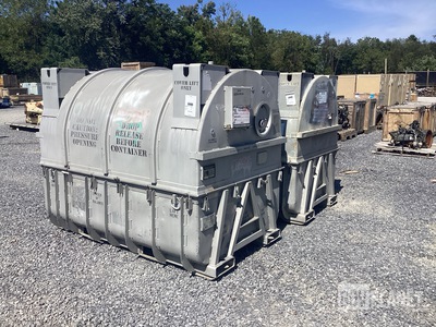 (2) Assorted F404 Jet Engine Shipping & Storage Containers