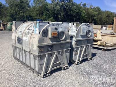 (2) Applied Design 375E001 Shipping & Storage Containers