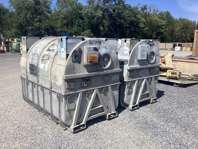 (2) Applied Design 375E001 Shipping & Storage Containers