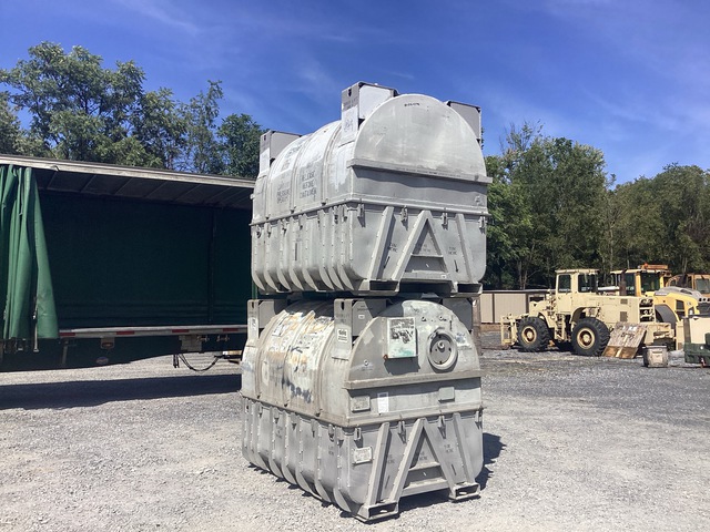 (2) Assorted F404 Jet Engine Shipping & Storage Containers