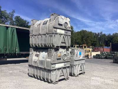 (3) Assorted F404 Jet Engine Shipping & Storage Containers