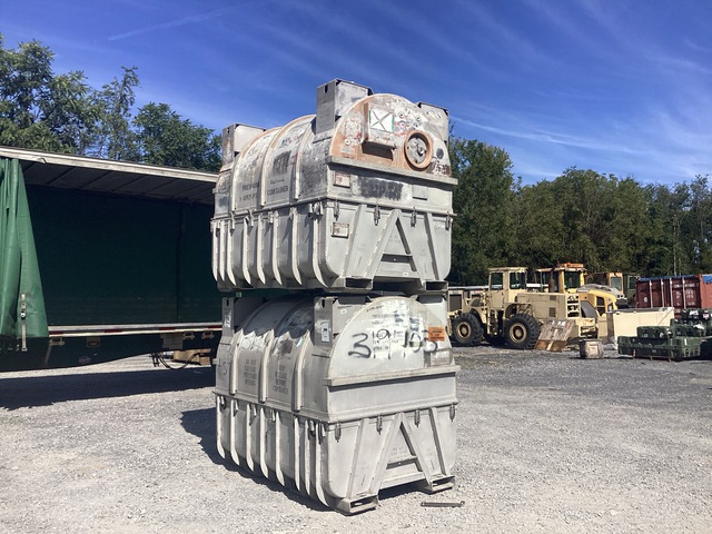 (2) Assorted F404 Jet Engine Shipping & Storage Containers