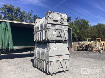 (2) Assorted F404 Jet Engine Shipping & Storage Containers