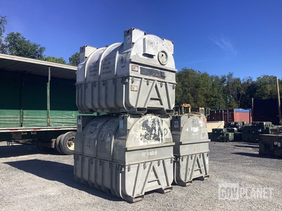 (3) Assorted F404 Jet Engine Shipping & Storage Containers