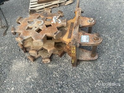 American Compaction Excavator Plate Compactor Graafmachine verdichtingswiel
