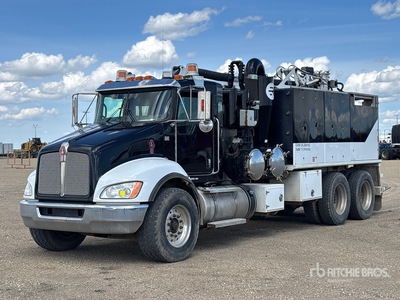 2017 Foremost Rival T7 on 2018 Kenworth T300 6x4 Vacuum Excavator Truck