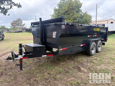2025 Texas Pride 16 ft T/A Dump Utility Trailer