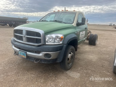 2008 Dodge Ram 4500 4x2 Cab and Chassis