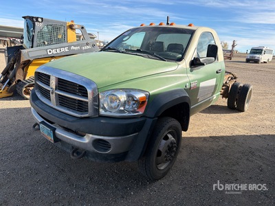 2008 Dodge Ram 4500 4x2 Cab and Chassis (Inoperable)