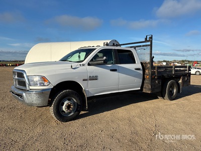 2014 Ram 3500 4x4 Flatbed Truck