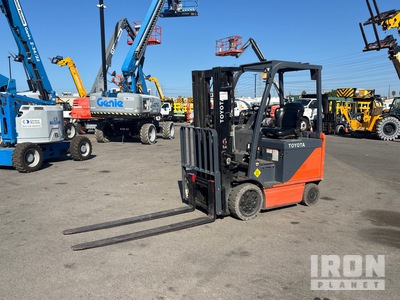 2017 Toyota 8FBCU25 4400 lb Electric Forklift