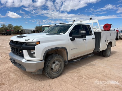 2020 Chevrolet Silverado 3500HD 4x4 Extended Cab Servicewagen