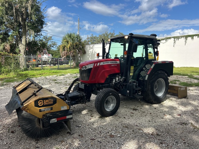2021 Massey Ferguson 4607M Broom Tractor
