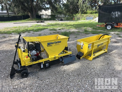 Hydraulic Asphalt Curb Machine Loader - Fits Skid Steer Loader