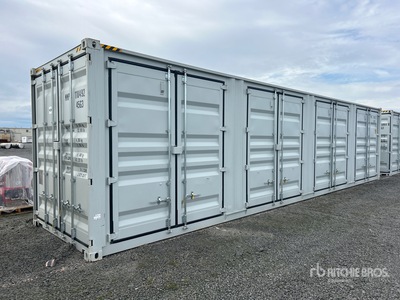 2026 40 ft High Cube Multi-Door Storage Container