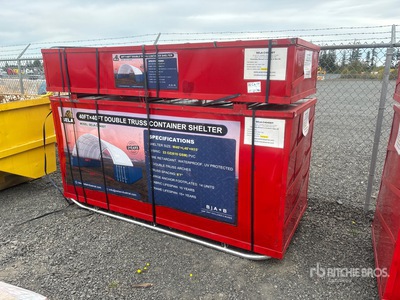 2026 SELA C4040DT 40 ft x 40 ft Container Shelter (Unused)