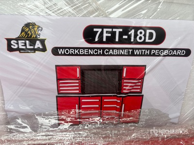 2026 SELA 7FT-18D 18-Drawer Workbench (Unused)