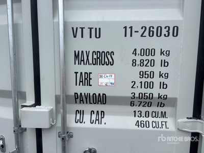 2026 11 ft Standard Storage Container (Unused)