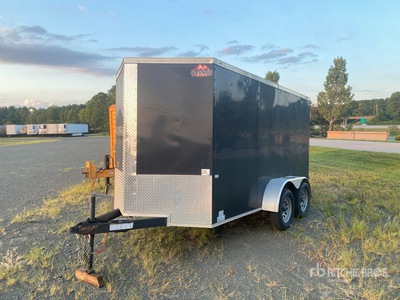 2024 Silverline 12 ft T/A Przyczepa zamknięta