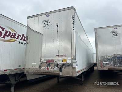 2012 Utilty VS2DX 53 ft x 102 in T/A Van Trailer