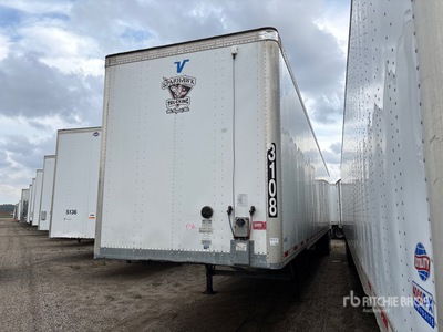 2017 Vanguard Maxcube 53 ft x 102 in T/A Van Trailer