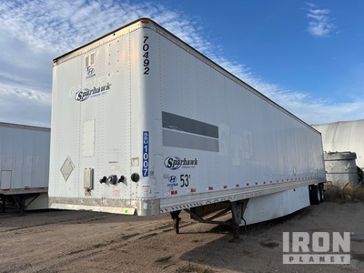 2007 Hyundai 53 ft x 102 in T/A Van Trailer