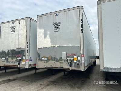 2010 Utility VS2DX 53 ft x 102 in T/A Van Trailer