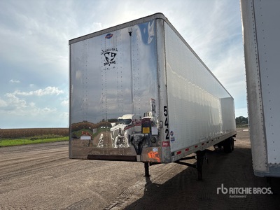 2012 Utility VS2DX 53 ft x 102 in T/A Van Trailer