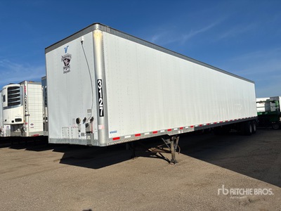 2017 Vanguard MaxCube 53 ft x 102 in T/A Van Trailer