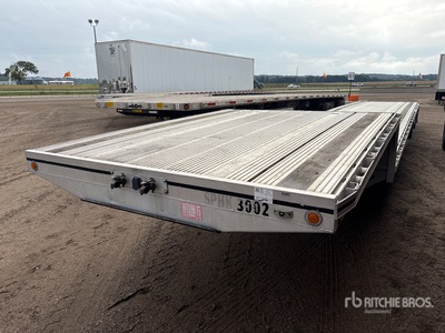 2018 MAC 53 ft T/A Spread Axle Step Deck Trailer