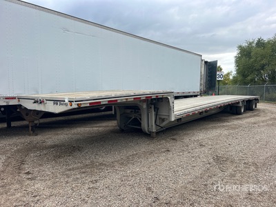 2018 MAC 53 ft T/A Spread Axle Step Deck Trailer