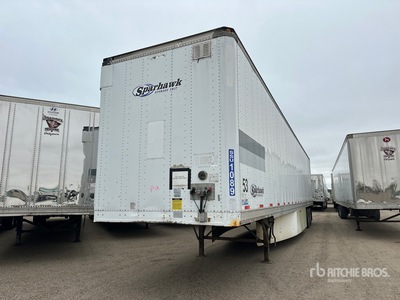 2007 Stoughton AVW-535T-S-C-AR 53 ft x 102 in T/A Van Trailer