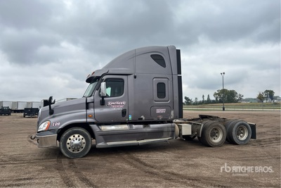 2010 Freightliner Cascadia 125 6x4 T/A Sleeper Truck Tractor