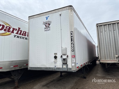 2017 Vanguard MaxCube 53 ft x 102 in T/A Van Trailer
