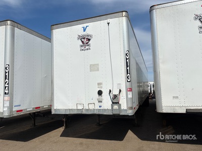 2017 Vanguard MaxCube 53 ft x 102 in T/A Van Trailer