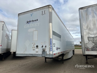 2007 Vanguard MaxCube 53 ft x 102 in T/A Van Trailer