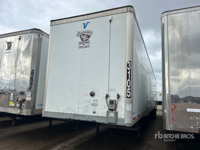 2017 Vanguard MaxCube 53 ft x 102 in T/A Van Trailer