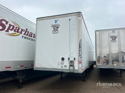 2017 Vanguard MaxCube 53 ft x 102 in T/A Van Trailer