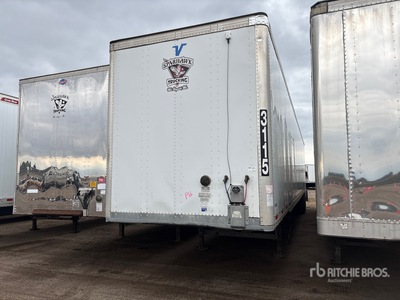 2017 Vanguard MaxCube 53 ft x 102 in T/A Van Trailer