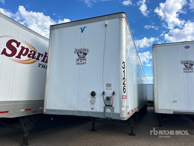 2017 Vanguard MaxCube 53 ft x 102 in T/A Van Trailer