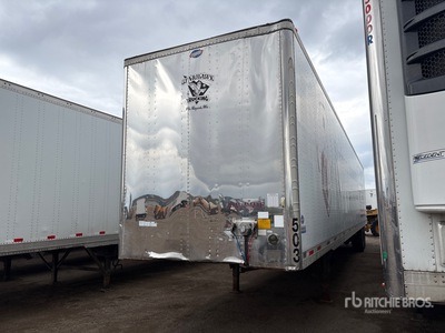 2010 Utility VS2DX 53 ft x 102 in T/A Van Trailer