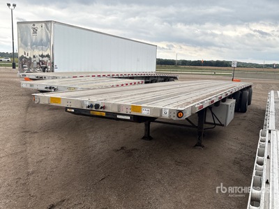 2008 Utility FS2CHA 48 ft T/A Spread Axle Flatbed Trailer