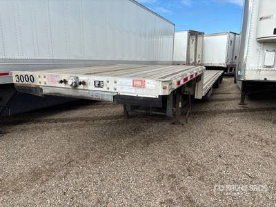 2014 Manac 53 ft T/A Spread Axle Plateforme Surbaissée
